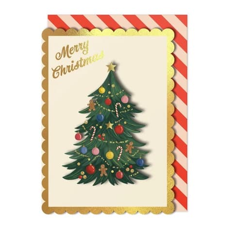 Kuku Kaart Tache Christmas Tree