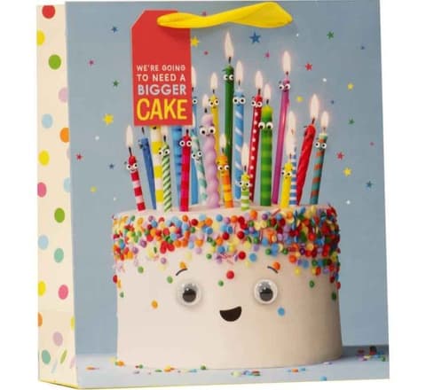 Kinkekott Cake Carnival medium bag.