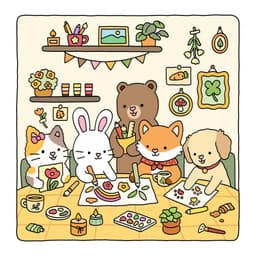 Fuzzy Hygge: Super cute colouring book