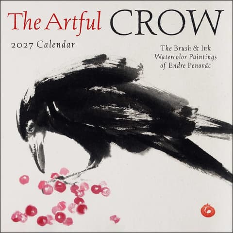 Seinakalender The Artful Crow 2027 Wall Calendar