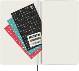 2026/2027 Moleskine Kalendermärkmik 18-kuud, Large