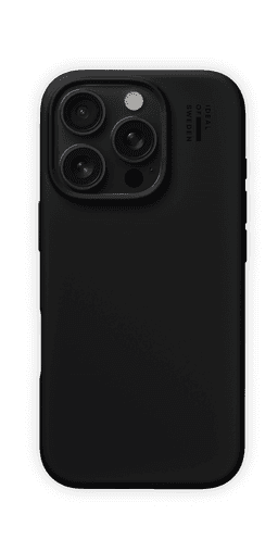 Silicone Case iPhone 16 Pro - Black