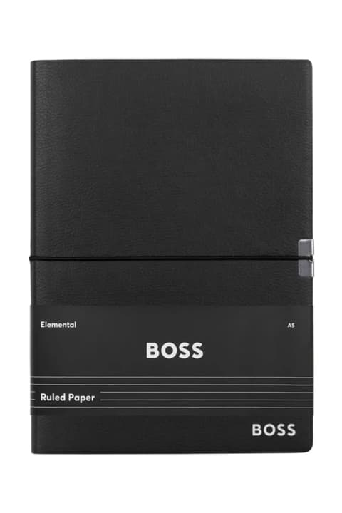 Märkmik A5 BOSS Elegance Black, jooneline sisu