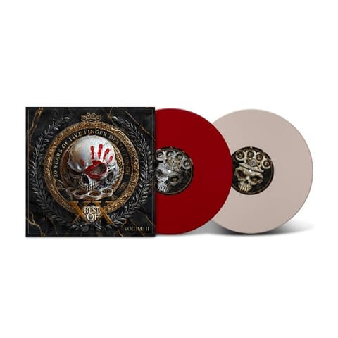 LP Five Finger Death Punch - Best Of Vol 2 (Red/White Vinyl)