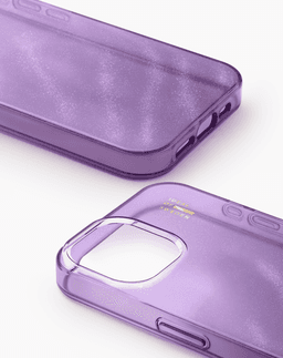Clear Case iPhone 13/14/15/16E/17E - Amethyst Mist