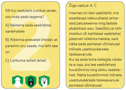 Digipädevusi arendav lauamäng “Häkkerite lahing”