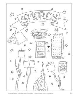 Hygge Happy Coloring Book: Coloring Pages for a Cozy Life