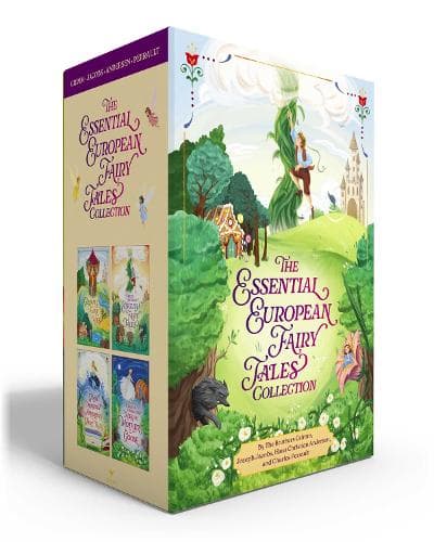 The Essential European Fairy Tales Collection (Boxed Set): Grimms' Fairy Tales; Joseph Jacobs's English Fairy Tales; Hans Christian Andersen's Fairy Tales; Charles Perrault's Tales of Mother Goose