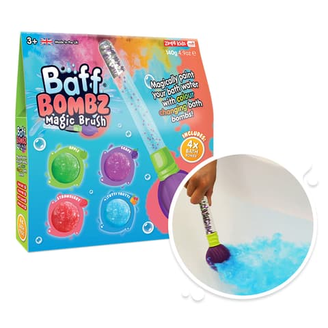 Vannipommid maagilsie pintsliga