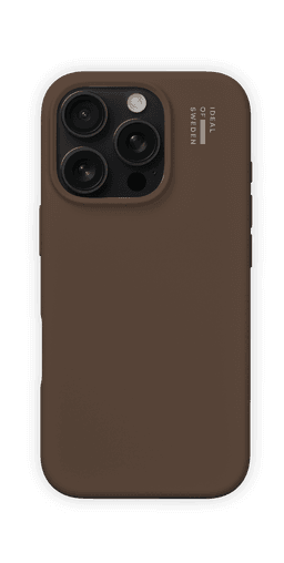 Silicone Case iPhone 16 Pro - Mocha Mousse