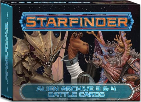 Starfinder Alien Archive 3 & 4 Battle Cards