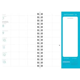 2027 Kalendermärkmik Organised Family (Geometric) Planner Engagement Diary