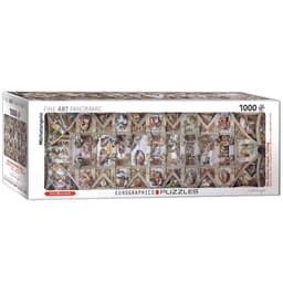 Pusle 1000 tk panoraam The Sistine Chapel Ceiling