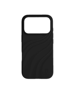 Soft Swirl Case iPhone 16 - Velvet Black MagSafe