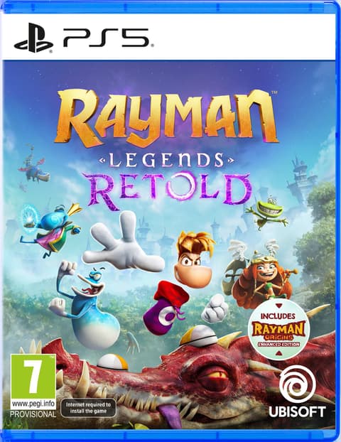 PS5 Rayman Legends Retold