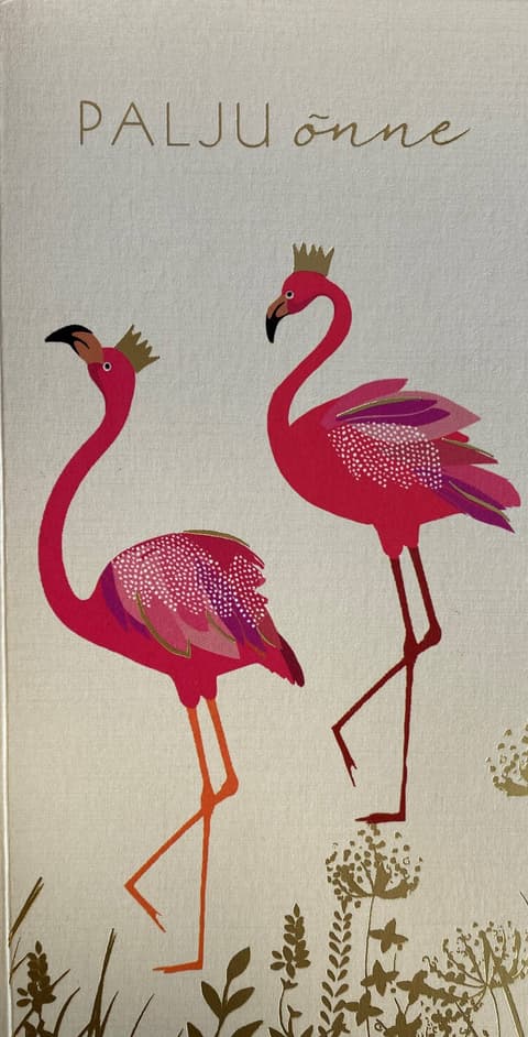 KUKU Rahakaart SM Flamingodega PALJU õnne