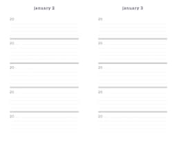 Marimekko One Line a Day (Red Unikko) a Five-Year Memory Book