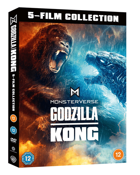 DVD Godzilla X Kong: Monsterverse - 5-Film Collection