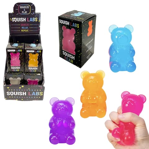 Mudimismänguasi Squish Bear 8cm assortii