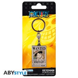 Võtmehoidja ONE PIECE - "Wanted Luffy"