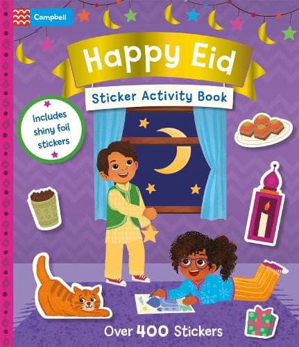 Happy Eid Sticker Activity Book: With over 400 stickers