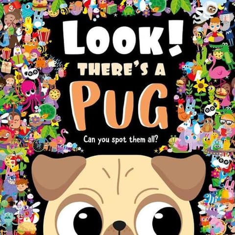 Look! There´s a Pug: Look and Find Book