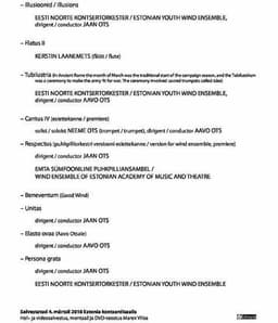 DVD René Eespere - Sümfooniline puhkpillimuusika