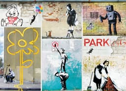 Pusle 1000 tk Banksy Art