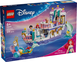 LEGO Disney Princess Arieli kuninglik pulmalaev