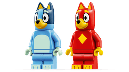 LEGO Bluey Kool Rusty ja Blueyga