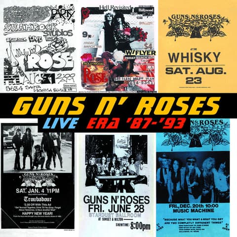 CD Guns N´ Roses - Live Era ´87-´93