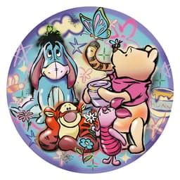 Ravensburger pusle 500 tk ümmargune: Karupoeg Puhh ja sõbrad