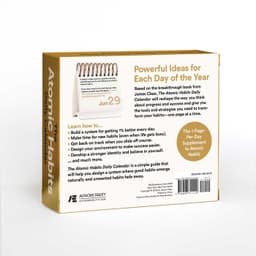 The Atomic Habits Daily Calendar