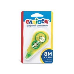 Korrektuurlint CARIOCA 5 mm x 8m, assortii, blistris