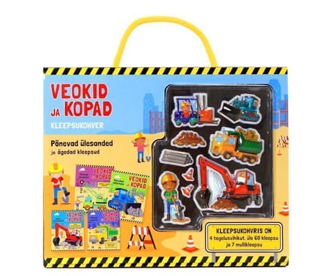 Veokid ja kopad. Kleepsukohver