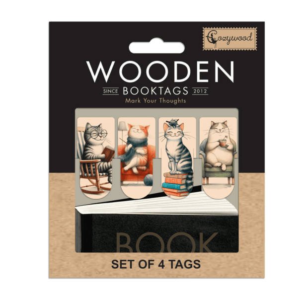 Järjehoidja Happy kitties, 4tk