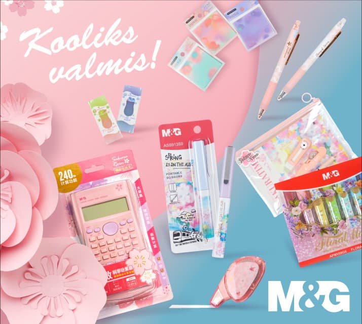 M&G koolitarvetega kooliks valmis!