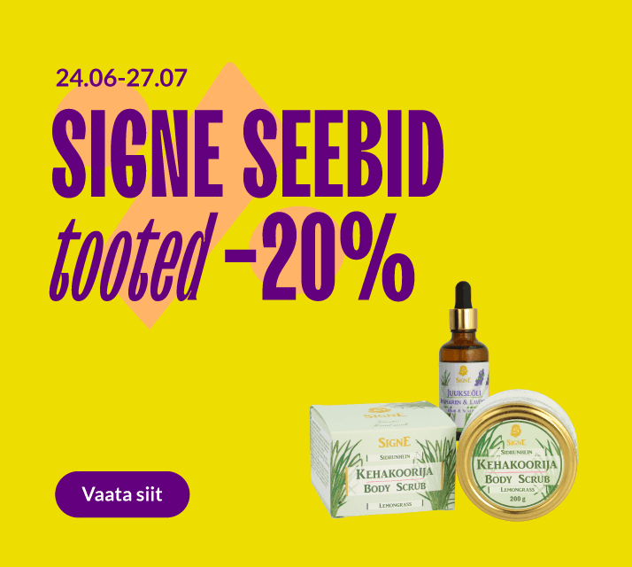 24.06-27.07 Signe seebid tooted -20%
