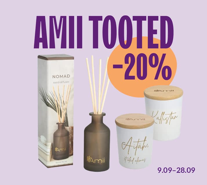 Amii tooted -20%! 09.09-28.09