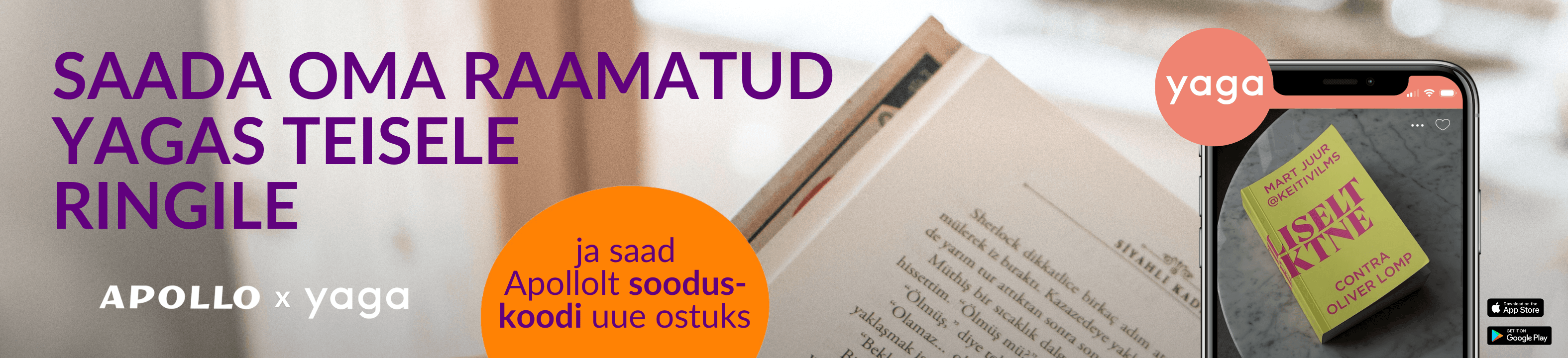 Apollo ja Yaga raamatute kampaania taaskasutus