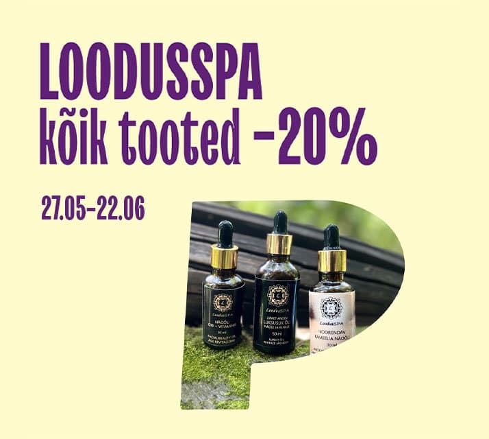 Loodusspa tooted -20%
