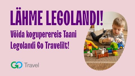 Lähme legolandi! Võida koguperereis Taani Legolandi Go Travelilt