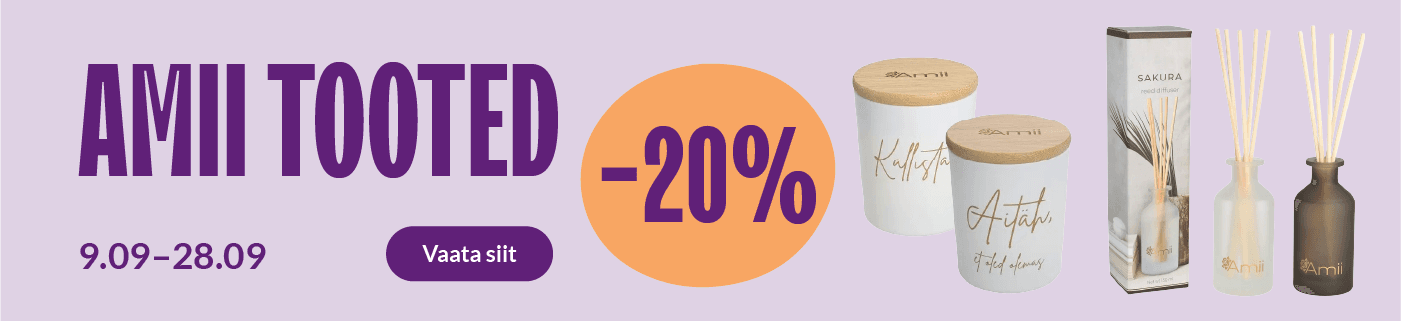 Amii tooted -20% 9.09-28.09