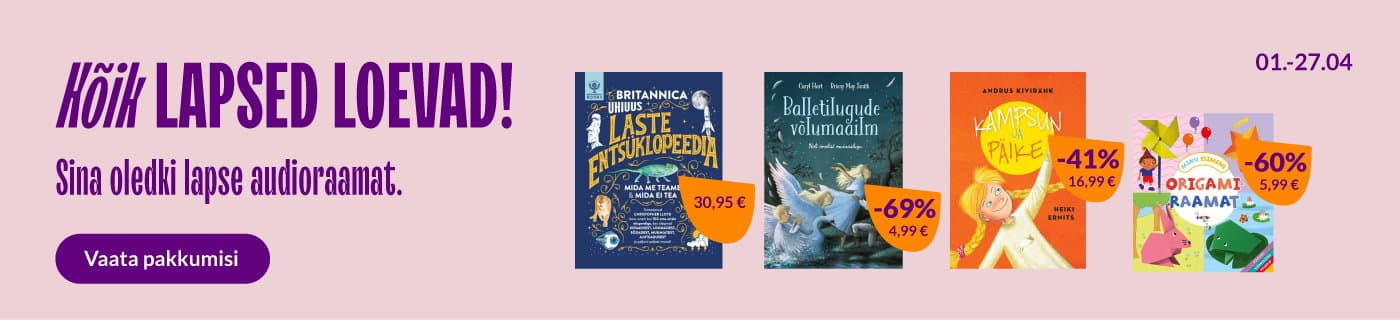 Kõik lapsed loevad! Sina oledki lapse audioraamat