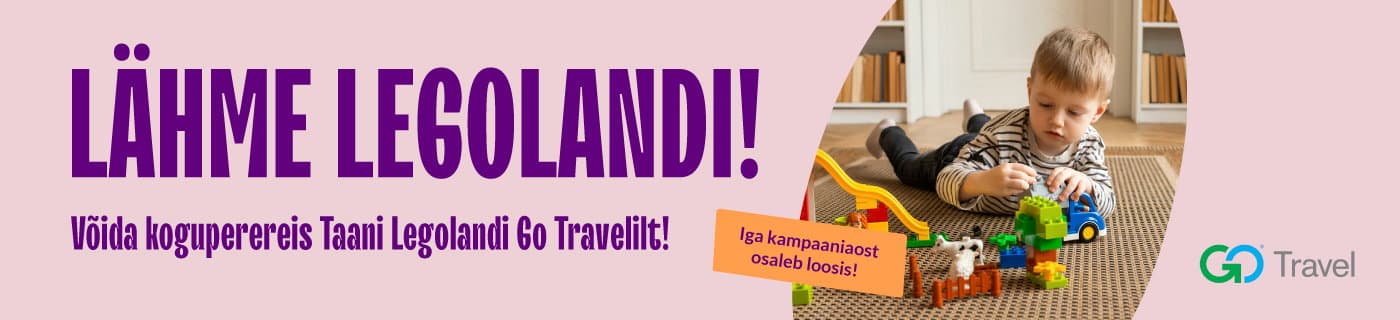Võida koguperereis Taani Legolandi Go Travelilt!