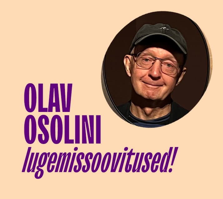 Olav Osoloni lugemissoovitused!