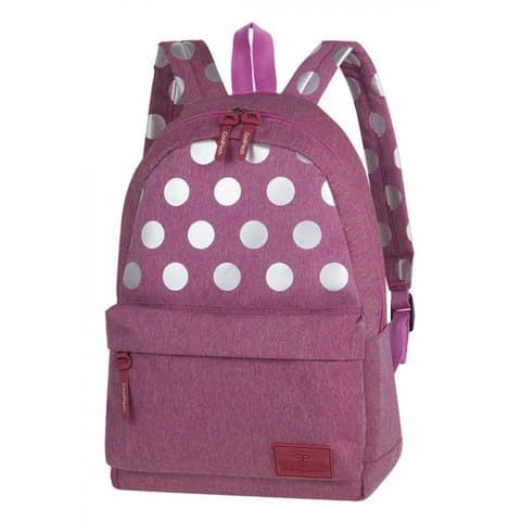 CoolPack seljakott Street, roosa täppidega, 26 l
