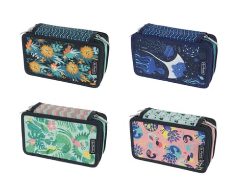 Herlitz pinal, 3 klapiga, tühi - 4 disaini