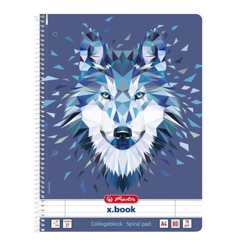 Spiraalkaustik A4/80 jooneline Wild Animals / Hunt