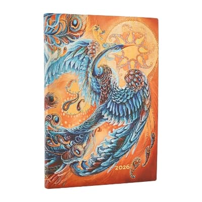 Paperblanks 2026 Kalendermärkmik Skybird Midi